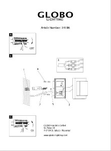 Потолочный светильник уличный Oskari 34186