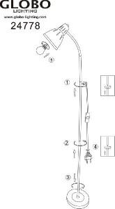 Торшер Ego 24778