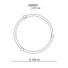 Настенно-потолочный светильник Duna 153/K золото