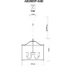Подвесной светильник Bruno A8286SP-5AB