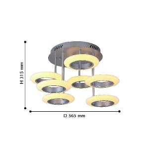 Потолочная люстра Annuli 2419-7U