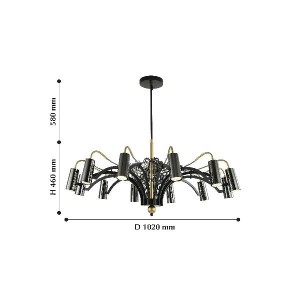 Потолочная люстра Fabia 2300-12P