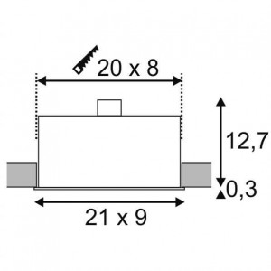 Точечный светильник Kadux 115536