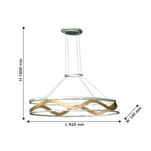 Подвесная люстра Infinite 2499-9P