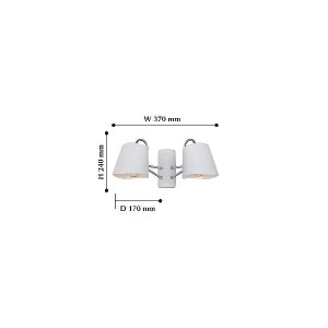 Спот Comodo 2178-2W