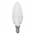 Лампочка светодиодная  LED-C37-6W/WW/E14/FR/DIM PLP01WH картон