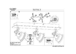 Спот Lindsey 56954-3