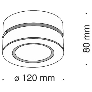 Точечный светильник Treviso C023CL-L20B4K