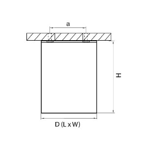 Точечный светильник Rettango 052076