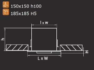 Точечный светильник CARDANO 214117
