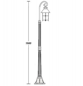 Наземный фонарь 81508/18 Gb