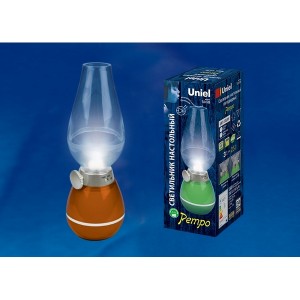 Интерьерная настольная лампа  TLD-538 Brown/LED/80Lm/5500K/Dimmer