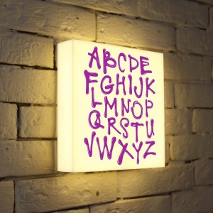 Лайтбокс Alphabet 25-25-d-003