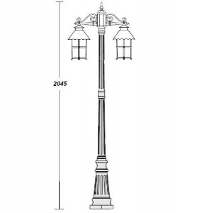 Наземный фонарь 81509 А Gb