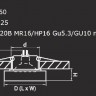 Точечный светильник LEI 006110
