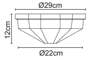 Потолочный светильник уличный Perseus 31213