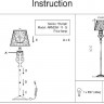 Торшер Triumph ARM288-11-G
