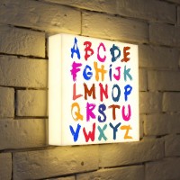 Лайтбокс Alphabet 25-25-d-004