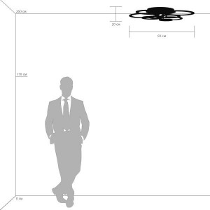 Потолочная люстра Breve 749092