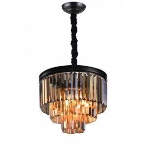 Подвесная люстра 31100 31106/S black+gold