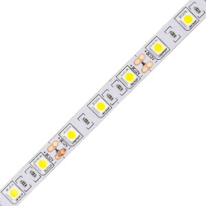 Светодиодная лента  ULS-Q221 5050-60LED/m-10mm-IP20-DC12V-14,4W/m-5M-3000K катушка в герметичной упаковке