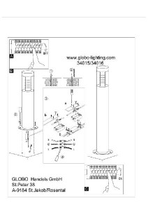 Наземный светильник Devian 34015