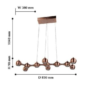 Подвесной светильник Flasks 2223-11P