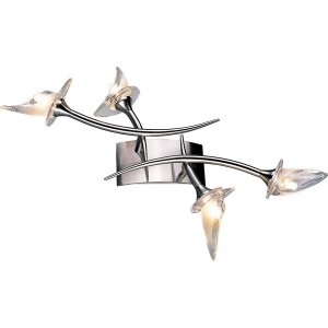 Бра BХ-0653 BХ-0653/4 satin chrome