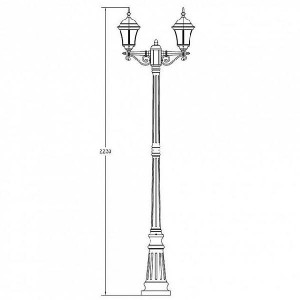 Наземный фонарь 91309S A Gb
