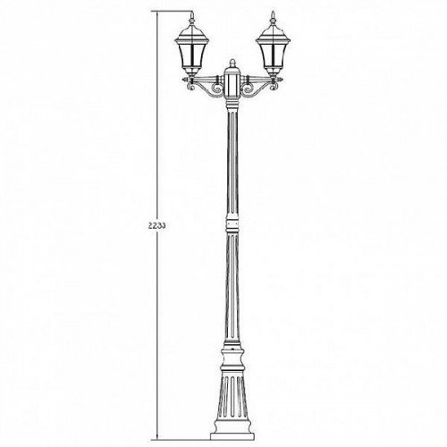Наземный фонарь  91309S A Gb