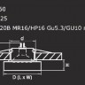 Точечный светильник LEI 006114