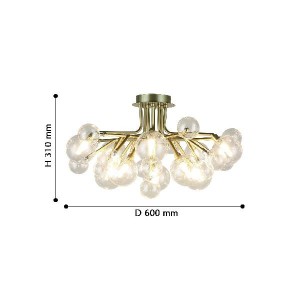 Потолочная люстра Lash 2524-10U