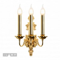 Бра Louvre B8551-3W GD