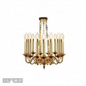Подвесная люстра Louvre MD8551-15 GD