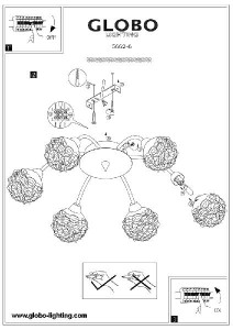 Потолочная люстра New Design 5662-6