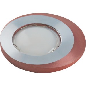 Точечный светильник Vernissage DLS-V105 GU5.3 CHROME+BROWN