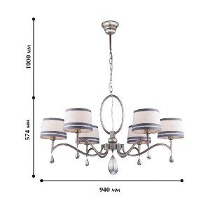 Подвесная люстра Nika 1937-6P