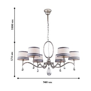 Подвесная люстра Nika 1937-6P