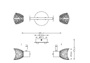 Спот Fassa 54815-2