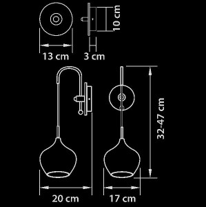 Бра PENTOLA 803541