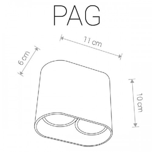 Точечный светильник Pag 9386