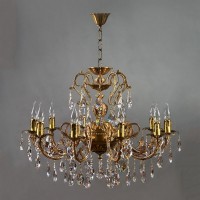 Подвесная люстра Alicante 8888/12 AB Tear Drop