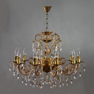 Подвесная люстра Alicante 8888/12 AB Tear Drop