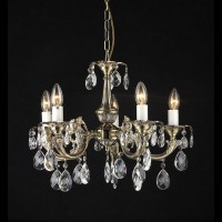 Подвесная люстра 10763 10763/5C ANTIQUE