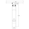 Трековый светильник Orion A2512PL-1BK