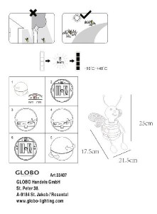 Газонная световая фигура Solar D 33407