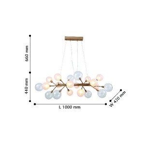 Подвесная люстра Babylon 2515-12P