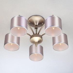 Потолочная люстра Adagio 60080/5 сатин-никель