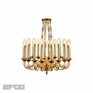 Подвесная люстра Louvre MD8551-20 GD