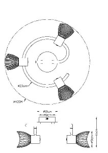 Спот Fassa 54815-3